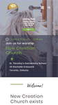 Mobile Screenshot of newcreationchurch.ca